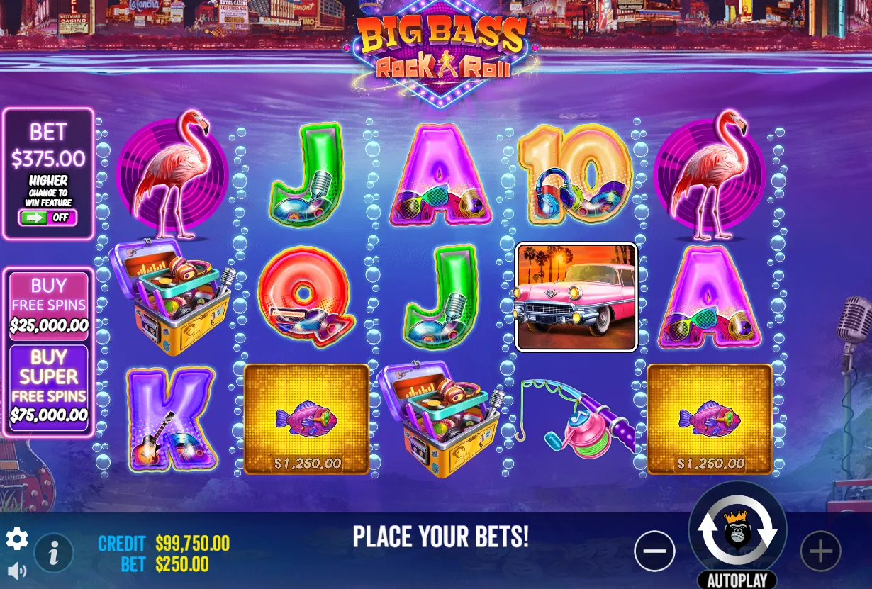 Big Bass Rock and Roll Slot